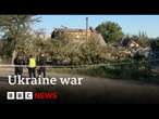 Children injured in deadly Russian attack on Ukraine | BBC News