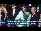 FRANKREICH: Cannes feiert Hollywood-Stars mit Glamour und großen Sieger-Momenten beim Finale!