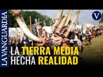 Cientos de fans de Tolkien recrean la batalla final de 'El hobbit'