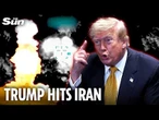 Trump pounds 140 targets in Iran in huge overnight blitz as Tehran fires back