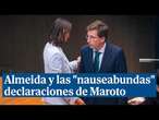 Almeida, indignado por las "nauseabundas" declaraciones de Maroto: "Hasta aquí hemos llegado"