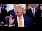 Trump cancels plan to sign housing bill until Congress passes election reforms