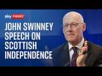 Watch live: John Swinney speech to mark 10 years since Scotland's Independence Referendum