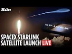 LIVE: SpaceX launches its latest batch of Starlink satellites