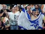 Des supporters de l'équipe nationale israélienne de football appellent à un cessez-le-feu