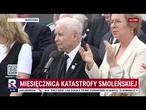 Miesięcznica Katastrofy Smoleńskiej. Oświadczenie prezesa PiS Jarosława Kaczyńskiego