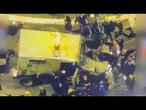 MEDIO ORIENTE, violenta protesta dei coloni israeliani alla base militare in CISGIORDANIA