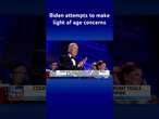 Colin Jost takes on Biden’s age, Trump trials at WH correspondents’ dinner #shorts