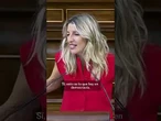 Díaz a Vox: "Entre los datos y las políticas falangistas de ustedes, me quedo con los datos" #shorts