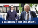 George Osborne and Vince Cable give evidence to MPs ahead of the Budget
