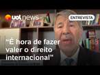 Trump brinca com a segurança do mundo, diz embaixador da Palestina no Brasil: 'Não vamos sair'