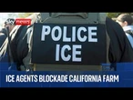 US ICE agents raid a southern California farm