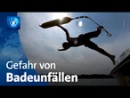 Hitze in Deutschland: Gefahr von Badeunfällen steigt mit hohen Temperaturen