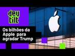 Tíquete para Apple driblar tarifas de Trump fica US$ 150 bi mais caro