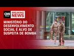 Suspeita de bomba mobiliza polícia em frente a ministério | CNN 360º
