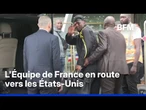 Mondial: les Bleus vont s'envoler vers les États-Unis