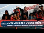 MITTELMEER SEENOTRETTUNG: „Eine beispiellose Verantwortungslosigkeit europäischer Staaten“