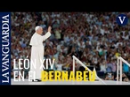 Baño de masas del Papa en el Santiago Bernabéu