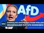 BRANDMAUER ZUR AFD: Ist sie bald Geschichte? Unions-Politiker fordern Kurswechsel!