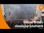 Mindestens 28 Tote nach Fabrikbrand in Südostchina