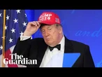 Donald Trump dons 'Trump 2028' hat and jokes about 'fourth term'