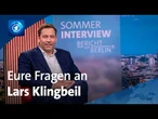 Eure Fragen an Lars Klingbeil