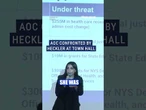 AOC heckled by anti-Israel protester at town hall #foxnews #news #politics #usa #aoc