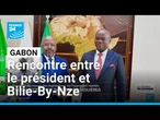 Gabon : rencontre entre le président Brice Nguema et l'opposant Bilie-By-Nze • FRANCE 24