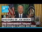 Discours de Joe Biden : une intervention 