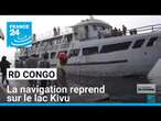 RD Congo : la navigation reprend sur le lac Kivu après quatre semaines d’interdiction