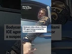 Bodycam video shows a Miami ICE agent being arrested for a suspected DUI
