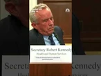 RFK Jr. is questioned over cuts to minority health services
