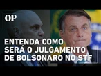 Julgamento de Bolsonaro e aliados: entenda como será cada etapa do rito no STF