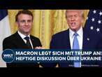 PUTINS KRIEG: Durchbruch bei Macron und Trump! Feuerpause in Ukraine bald möglich