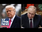 'ONLY I KNOW': Trump says Russia has 'no choice' but to make Ukraine deal