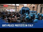 Riots erupt in Italy after man dies when police restrain and punch him