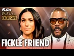 Meghan will see sex assault claims against best pal Tyler Perry as SO toxic. Watch her drop him