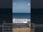 A Texas teen attacked by a shark while fishing