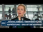 KOALITION: Linke übt scharfe Kritik! "Sozialabbau, Überwachung, Aufrüstung – das ist die Agenda!"