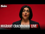 LIVE: Labour's Shabana Mahmood outlines plans for illegal migration crackdown