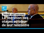 La rencontre entre Netanyahu et Trump a porté sur les efforts visant à libérer les otages