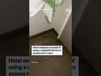 Hotel employee accused of using a makeshift device to access teen's room