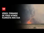 Tornado de fogo atinge floresta em Utah, nos EUA | CNN BRASIL