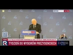 Jarosław Kaczyński: Nawrocki to twarda polityka obrony naszych granic, bezpieczeństwa i wolności