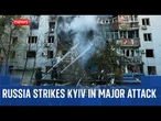 Russia unleashes a barrage of drones and missiles on Ukraine