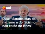 Lula defende Brics como novo negociador da paz mundial: ‘Não queremos Guerra Fria’