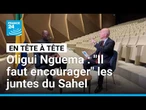 Oligui Nguema : "Il faut encourager" plutôt que "frustrer" les juntes du Sahel • FRANCE 24