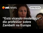 Zambelli na Europa após Eduardo Bolsonaro nos EUA pressiona STF por prisões preventivas | Análise