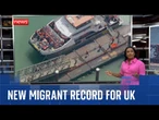 Migrant Channel crossings pass 20,000 for the first six months of the year
