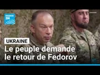 Ukraine : mobilisation à Kiev pour le retour de Mykhailo Fedorov, ex-ministre de la Défense